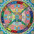 Rinchen Ratna Mixed Media by Dar Freeland Rinchen Ratna Mixed Media by Dar Freeland