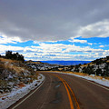 Road to blue skys Photograph by Robert WK Clark Road to blue skys Photograph by Robert WK Clark