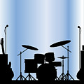 Rock Band Equipment by Bigalbaloo Stock Rock Band Equipment by Bigalbaloo Stock