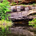 Rock Wall Reflections Photograph by Stacie Siemsen Rock Wall Reflections Photograph by Stacie Siemsen