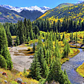 Rockies and Aspens - Colorful Colorado - Telluride Photograph by Jason Politte Rockies and Aspens - Colorful Colorado - Telluride Photograph by Jason Politte