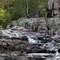 Rocky Falls Photograph by Holly Ross Rocky Falls Photograph by Holly Ross