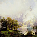 Rocky Mountain Landscape by Albert Bierstadt Rocky Mountain Landscape by Albert Bierstadt