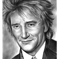 Rod Stewart Drawing by Greg Joens Rod Stewart Drawing by Greg Joens