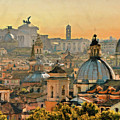 Rome Cityscape - 03 Photograph by AM FineArtPrints Rome Cityscape - 03 Photograph by AM FineArtPrints
