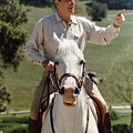 Ronald Reagan On Horseback Photograph by War Is Hell Store Ronald Reagan On Horseback Photograph by War Is Hell Store
