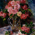 Roses by Pierre Auguste Renoir Roses by Pierre Auguste Renoir