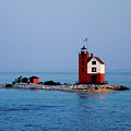 Round Island Lighthouse Photograph by Rich S Round Island Lighthouse Photograph by Rich S