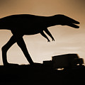 Route 66 - Lost Dinosaur Photograph by Mike McGlothlen Route 66 - Lost Dinosaur Photograph by Mike McGlothlen
