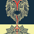 Rubino Spirit Wolf Painting by Tony Rubino Rubino Spirit Wolf Painting by Tony Rubino