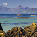 Rum and Eigg from Ardnamurchan by John McKinlay