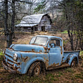 Rusty Blue Dodge Photograph by Debra and Dave Vanderlaan Rusty Blue Dodge Photograph by Debra and Dave Vanderlaan