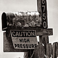 Rusty Mailbox - Sepia Photograph by Christopher Holmes Rusty Mailbox - Sepia Photograph by Christopher Holmes