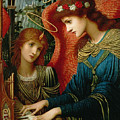 Saint Cecilia Painting by John Melhuish Strudwick Saint Cecilia Painting by John Melhuish Strudwick