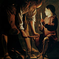 Saint Joseph the Carpenter Painting by Georges de la Tour Saint Joseph the Carpenter Painting by Georges de la Tour