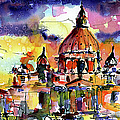 Saint Peter Basilica Rome Italy Painting by Ginette Callaway