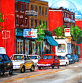 Saint Viateur Street by Carole Spandau Saint Viateur Street by Carole Spandau