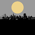San Francisco Skyline Minimalism by Bekim M San Francisco Skyline Minimalism by Bekim M
