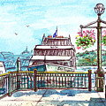 San Francisco Spirit Boat Painting by Irina Sztukowski San Francisco Spirit Boat Painting by Irina Sztukowski