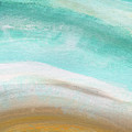 Sand and Saltwater- Abstract Art by Linda Woods Painting by Linda Woods Sand and Saltwater- Abstract Art by Linda Woods Painting by Linda Woods