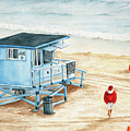 Santa is on the Beach Painting by Lori Taylor Santa is on the Beach Painting by Lori Taylor