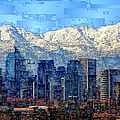 Santiago de Chile, Chile Digital Art by Rafael Salazar Santiago de Chile, Chile Digital Art by Rafael Salazar
