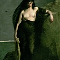 Sappho Painting by Auguste Mengin Sappho Painting by Auguste Mengin