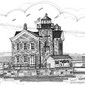 Saugerties Lighthouse by Richard Wambach