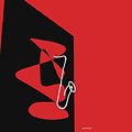 Saxophone in Red Digital Art by David Bridburg Saxophone in Red Digital Art by David Bridburg