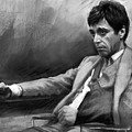 Scarface 2 Pastel by Ylli Haruni Scarface 2 Pastel by Ylli Haruni