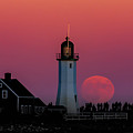Scituate Supermoon Photograph by Rob Davies Scituate Supermoon Photograph by Rob Davies