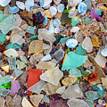 Sea Glass Beach Detail Hayward Regional Shoreline Park 2 Photograph by Kathy Anselmo Sea Glass Beach Detail Hayward Regional Shoreline Park 2 Photograph by Kathy Anselmo