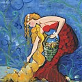 Seashell collector by Follow Themoonart