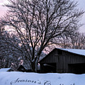 Season's Greetings - Farm Photograph by Holden The Moment Season's Greetings - Farm Photograph by Holden The Moment
