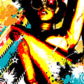 Nostalgic Seduction - Seeing Stars Mixed Media by Chris Andruskiewicz Nostalgic Seduction - Seeing Stars Mixed Media by Chris Andruskiewicz