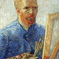Self Portrait As An Artist Painting by Van Gogh Self Portrait As An Artist Painting by Van Gogh