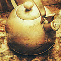 Sepia Toned Old Vintage Domed Kettle by Jorgo Photography - Wall Art Gallery Sepia Toned Old Vintage Domed Kettle by Jorgo Photography - Wall Art Gallery