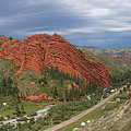 Seven Bulls rock formations Photograph by Warren Photographic