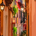 Seville, Colorful Spain Painting by AM FineArtPrints Seville, Colorful Spain Painting by AM FineArtPrints