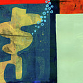 Shape and Pattern Print Painting by Jane Davies Shape and Pattern Print Painting by Jane Davies