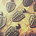 Shields Of Knighthood by Jorgo Photography - Wall Art Gallery Shields Of Knighthood by Jorgo Photography - Wall Art Gallery