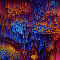 Shower of Gold - Pixel Art Digital Art by Jennifer Walsh Shower of Gold - Pixel Art Digital Art by Jennifer Walsh