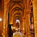 Side Hall Notre Dame Cathedral - Paris by Kim Bemis