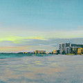 Siesta Key Beach at Dusk by Shawn McLoughlin Siesta Key Beach at Dusk by Shawn McLoughlin