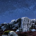 Simon's Seat at night Photograph by Mariusz Talarek
