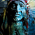 Sioux Chief Painting by Paul Sachtleben Sioux Chief Painting by Paul Sachtleben