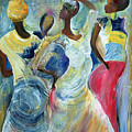 Sister Act Painting by Ikahl Beckford Sister Act Painting by Ikahl Beckford