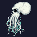 Skull Of Cthulhu Drawing by Ludwig Van Bacon Skull Of Cthulhu Drawing by Ludwig Van Bacon