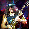 Slash, Guitarist, Guns N' Roses by Mal Bray Slash, Guitarist, Guns N' Roses by Mal Bray