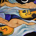 Sleeping Cellists by Valerie Vescovi Sleeping Cellists by Valerie Vescovi